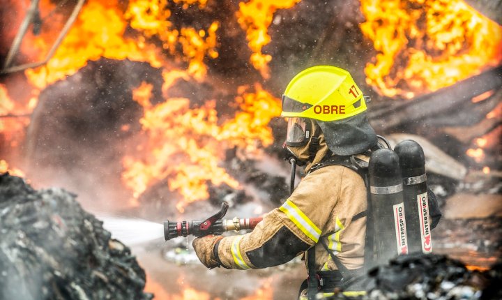 Brannslukking_foto_Lars Magne Hovtun_OBRE