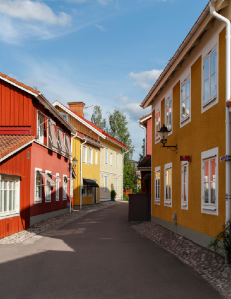 Småhus i historisk bystrøk