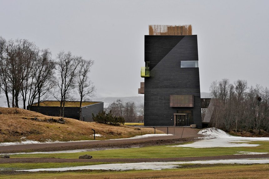 2011 Hamsunsenteret på Harmøy, Statens byggeskikkpris 2011, ukjent fotograf.jpg