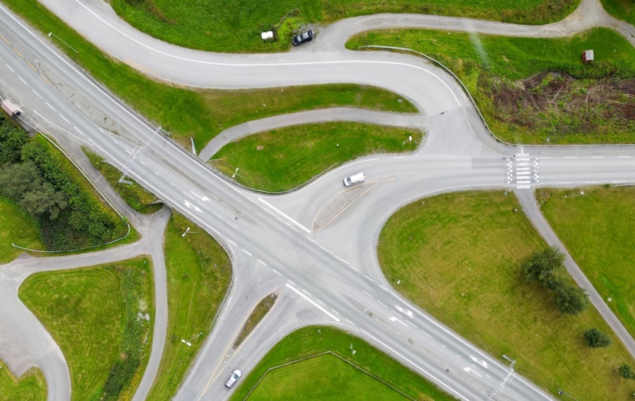 Veikryss i Meråker Foto Gorm Kallestad NTB